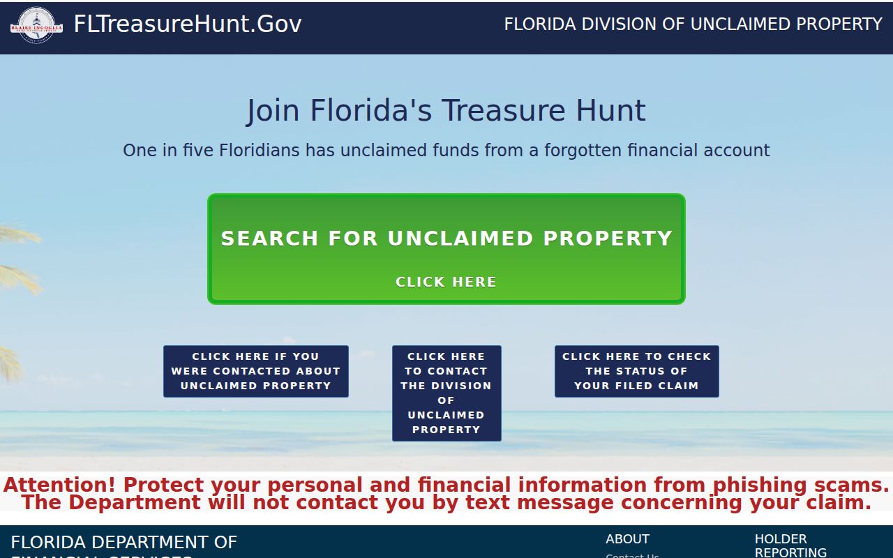 Winter Springs neighbors and Florida unclaimed property search